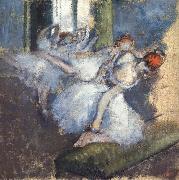 Germain Hilaire Edgard Degas Ballet Dancers France oil painting artist